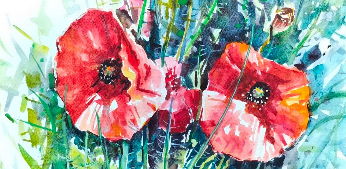 Kwiaty Monte Subasio - o. dr Tomasz Jank OFMConv grafika