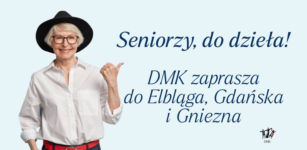 Grafika DMK zaprasza seniorów
