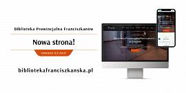 Miniatura Nowa strona Biblioteki Prowincjalnej Franciszkanów