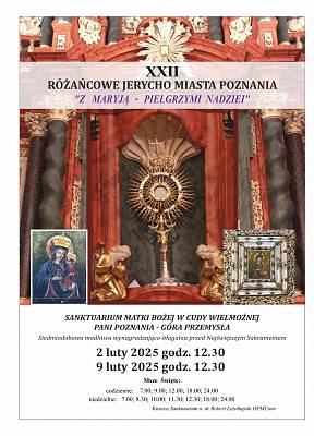Różańcowe Jerycho Miasta Poznania 2-9 luty 2025