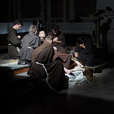 800-lecie chwalebnej śmierci św. Franciszka, Transitus w Poznaniu grafika